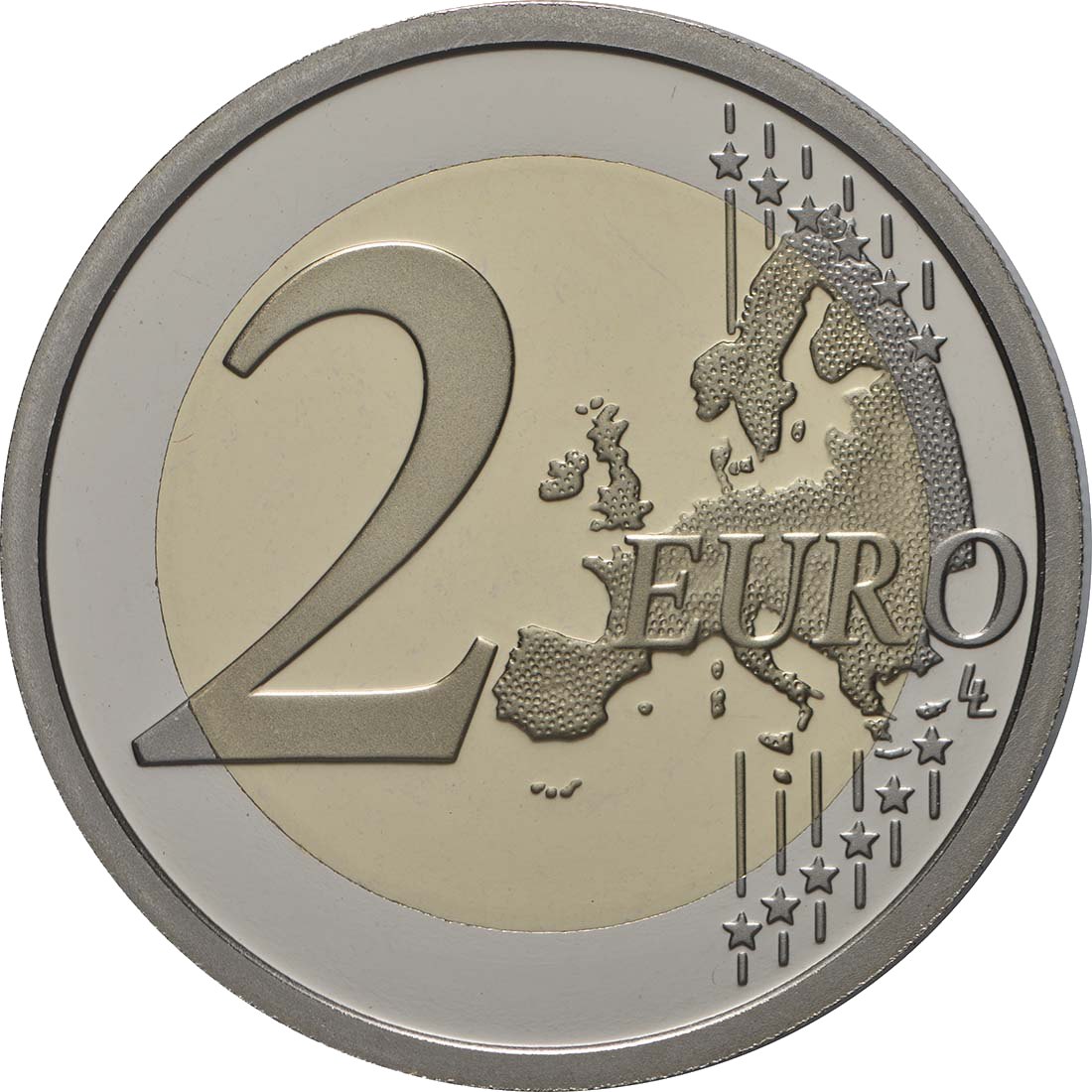 2 Euro Espelhado