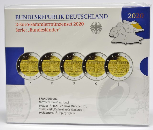 Deutschland 2020 Brandenburg, Schloss Sanssouci in Potsdam – Übersicht