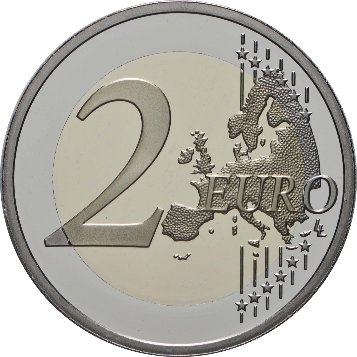 2 Euro Espelhado