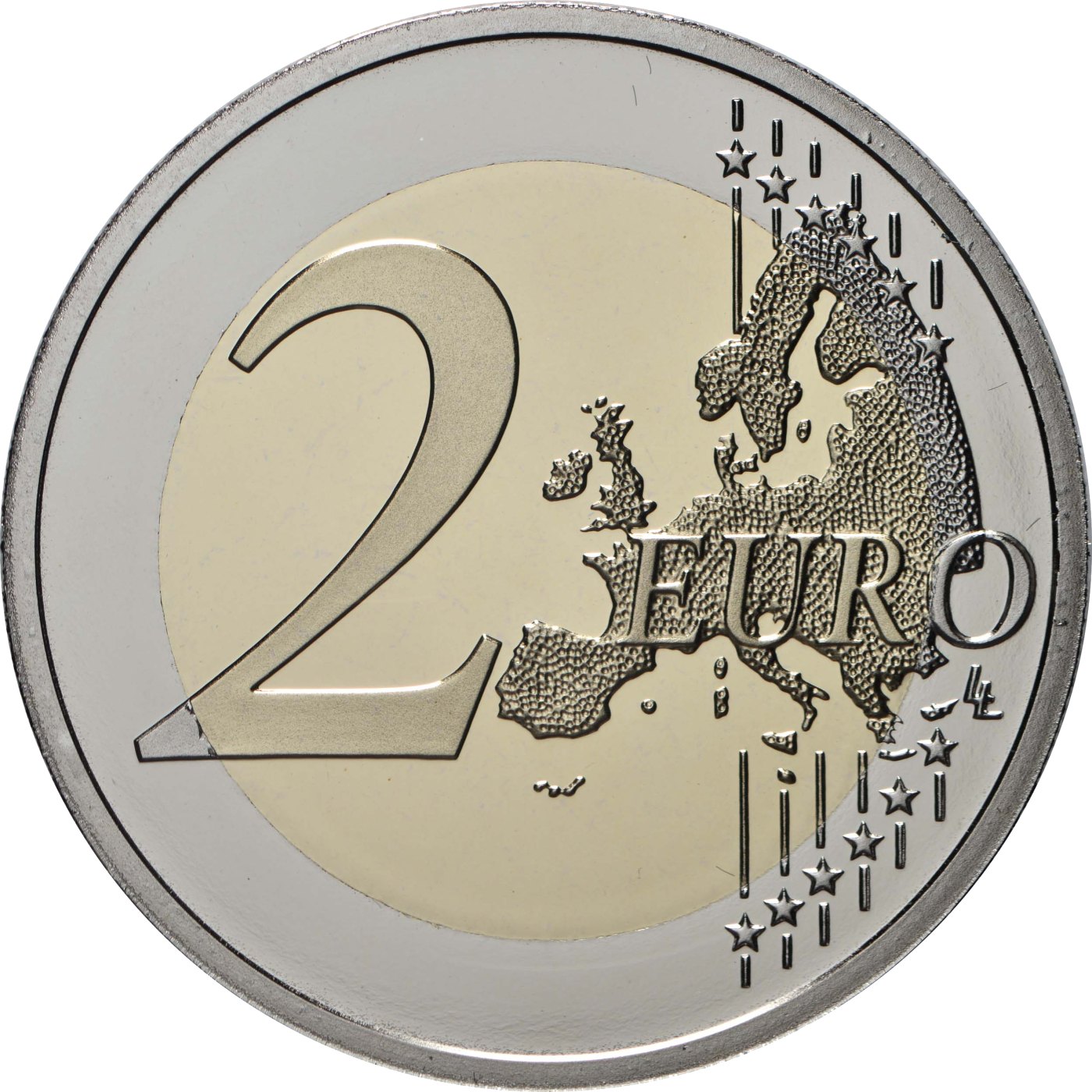 2 Euro Espelhado