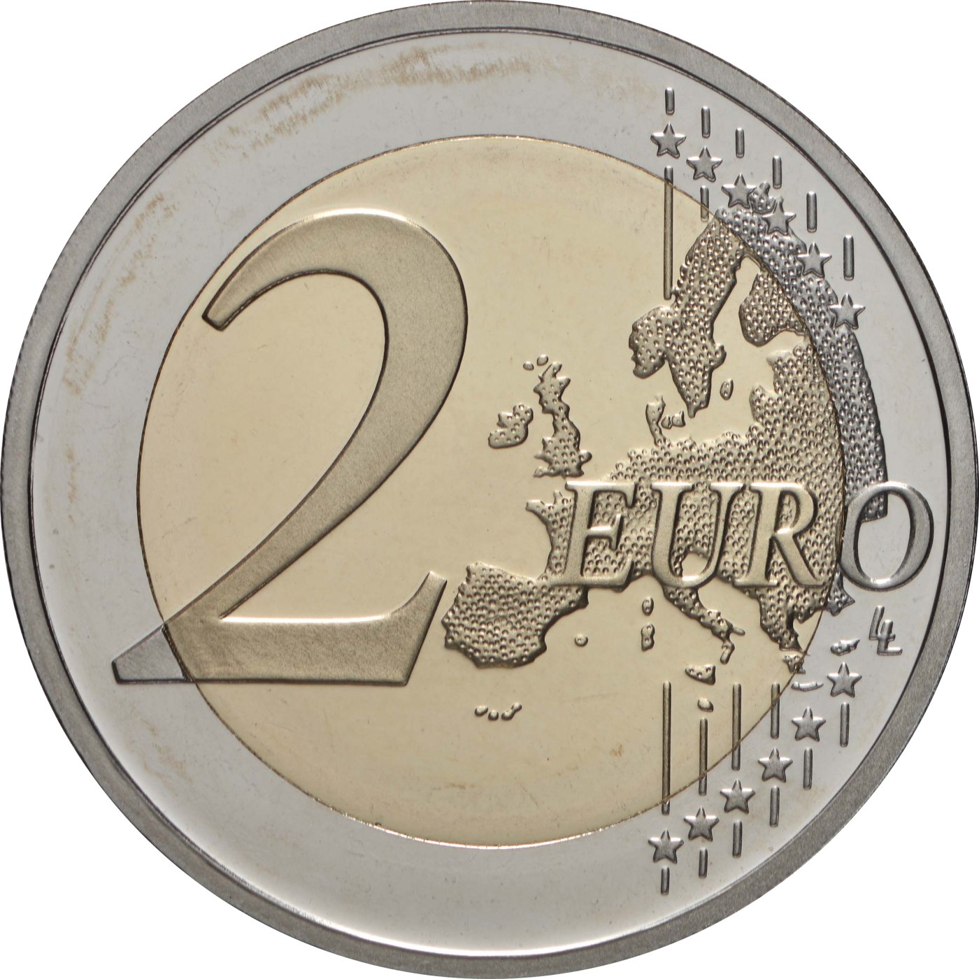 2 Euro Espelhado