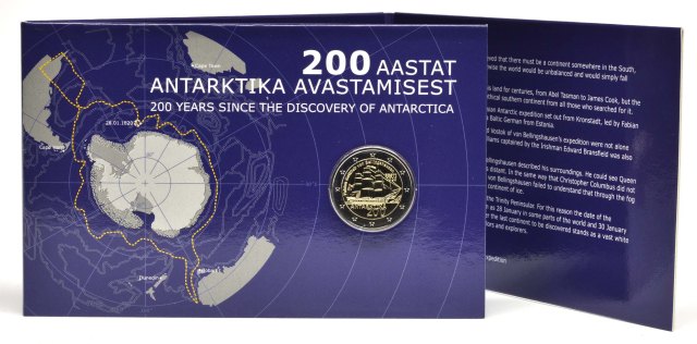 Estland 2020 200. Jahrestag der Entdeckung der Antarktis – Übersicht