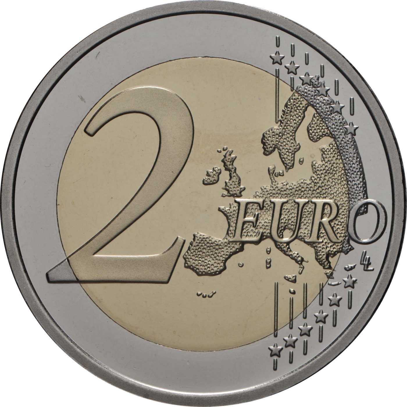 2 Euro Espelhado