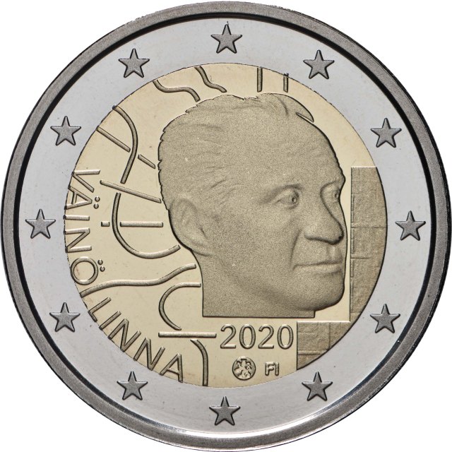 Finnland 2020 100. Geburtstag von Väinö Linna – Rückseite