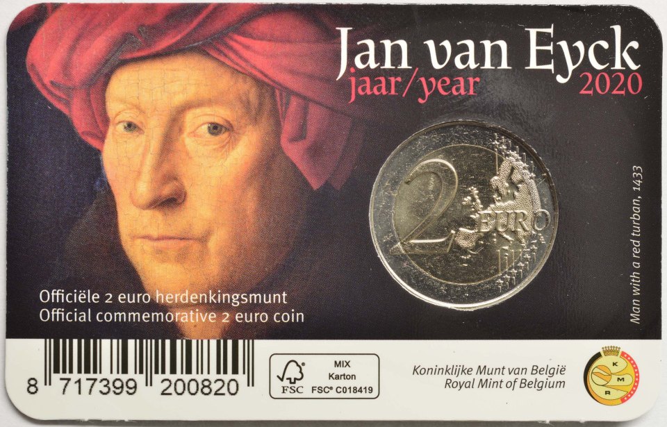 Belgien 2020 Jan van Eyck – Zertifikat