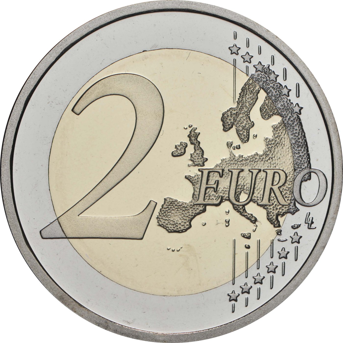 2 Euro Espelhado