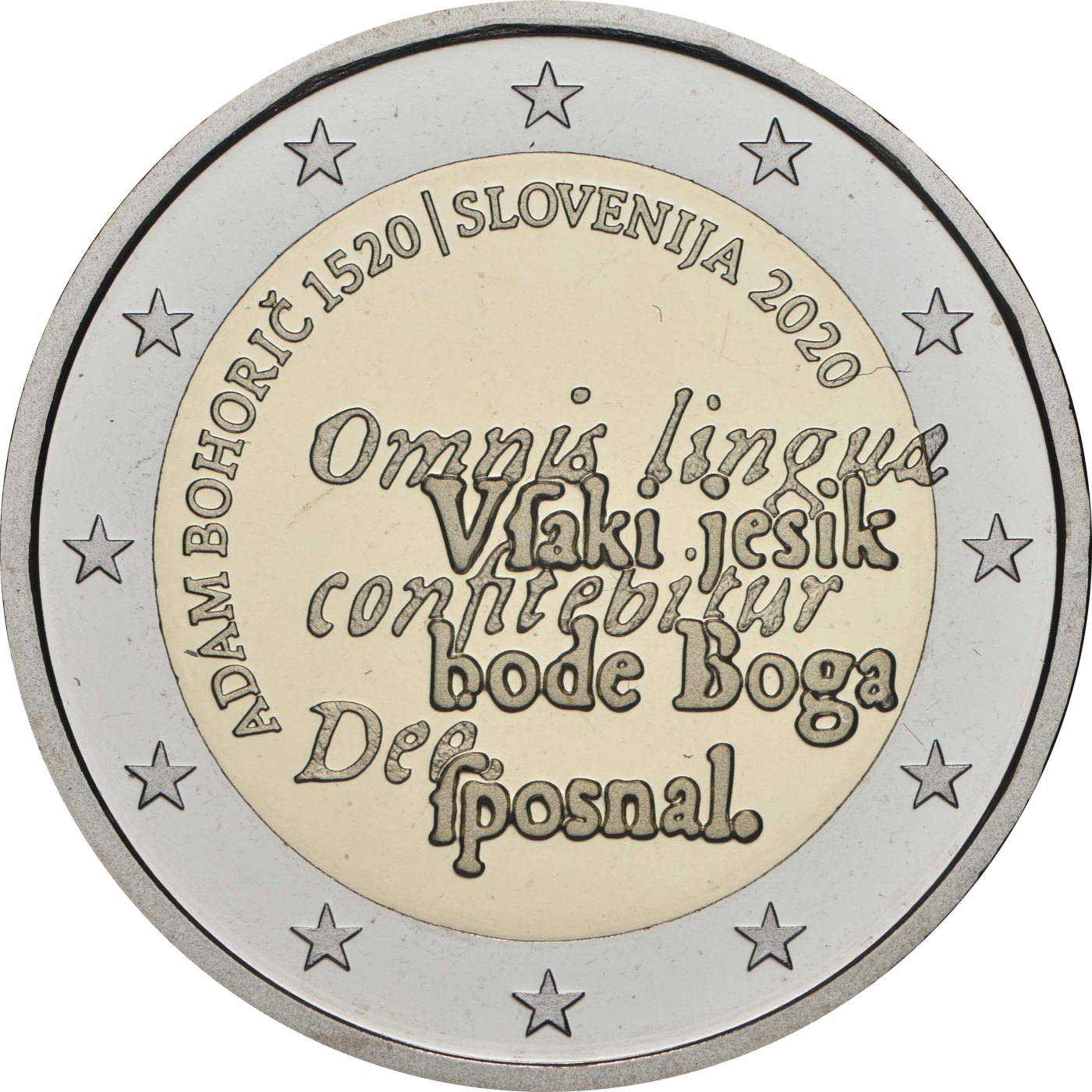 2 Euro Espelhado