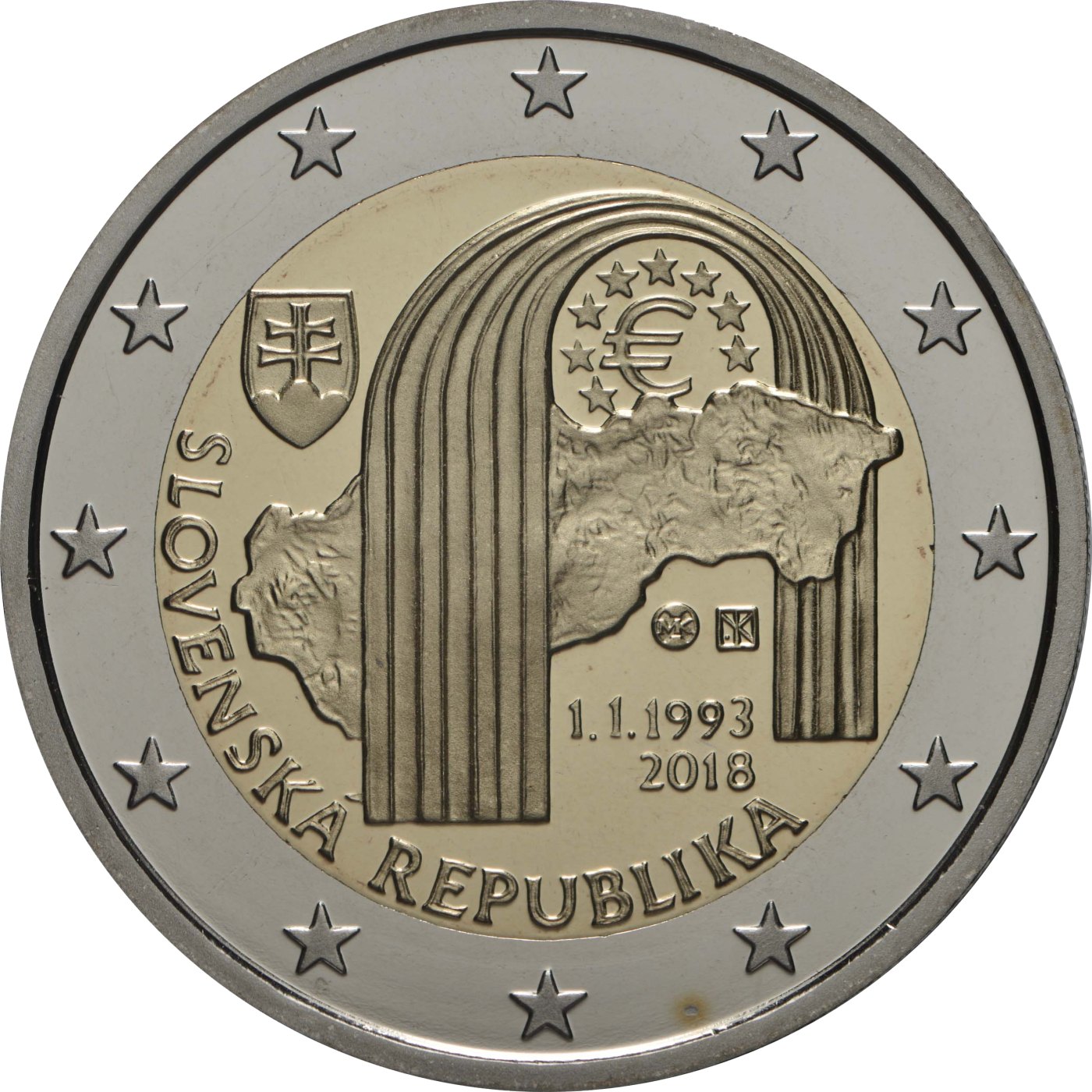 2 euros Proof