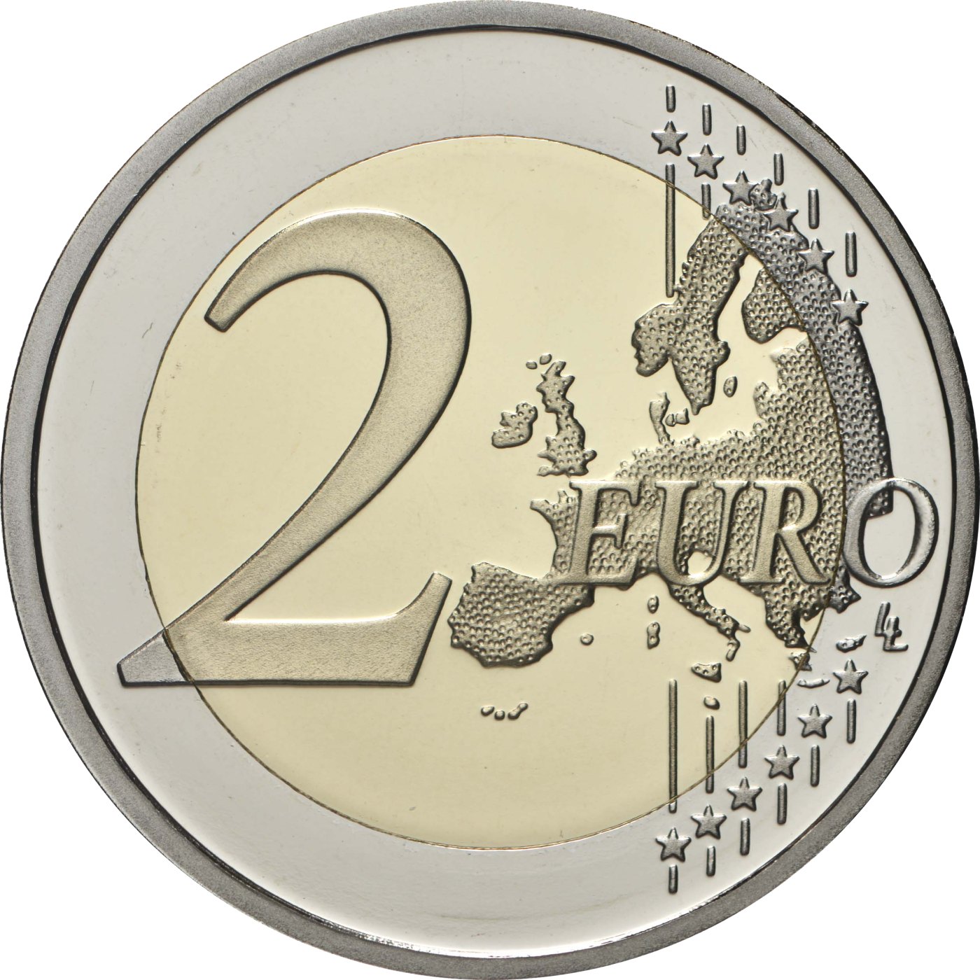 2 Euro Espelhado