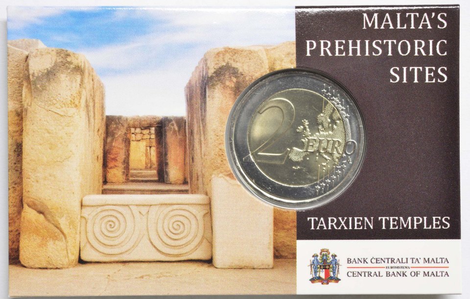 Malta 2021 Serie: Prähistorische Stätten Tempel von Tarxien – Zertifikat