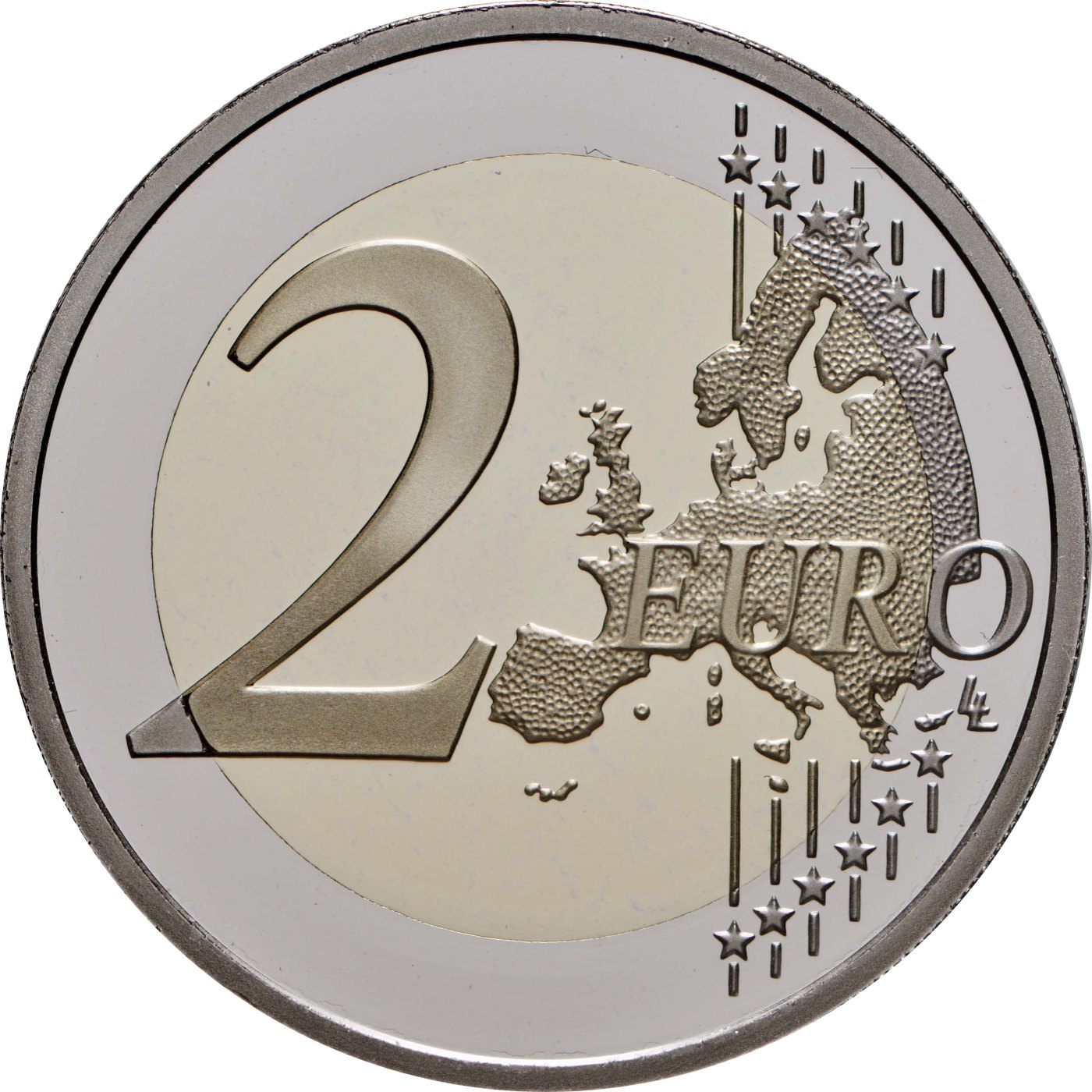 2 Euro Espelhado