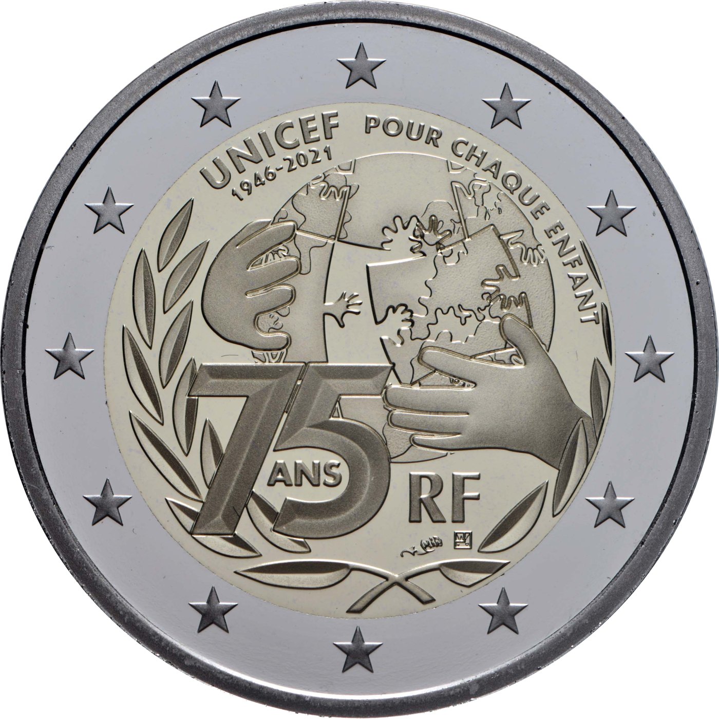 2 Euro Espelhado