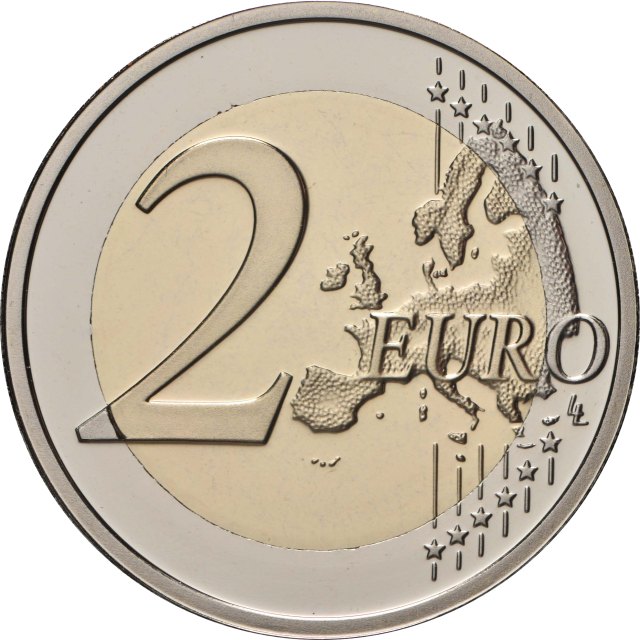 Belgien 2021 100. Jahrestag der Gründung der Belgisch-Luxemburgischen Wirtschaftsunion (BLEU) – Vorderseite