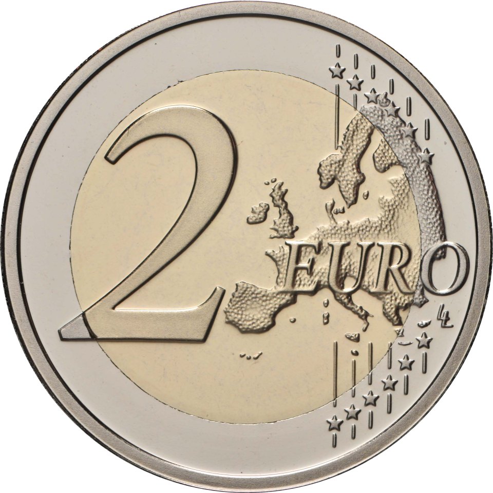 Belgien 2021 100. Jahrestag der Gründung der Belgisch-Luxemburgischen Wirtschaftsunion (BLEU) – Vorderseite