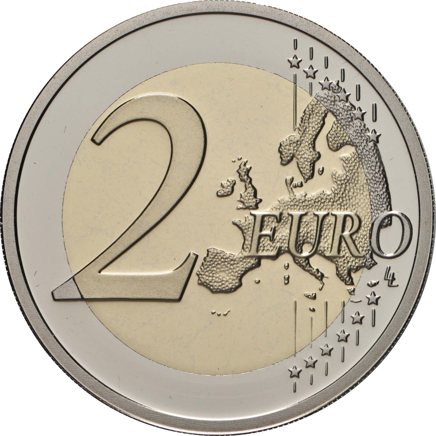 2 Euro Espelhado