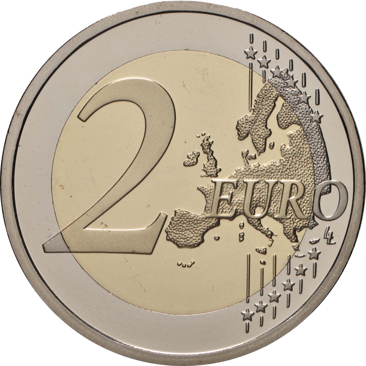 2 Euro Espelhado