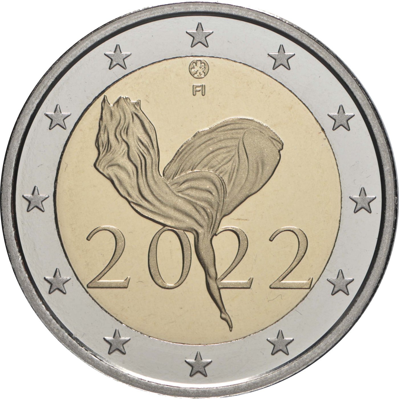 2 Euro Espelhado