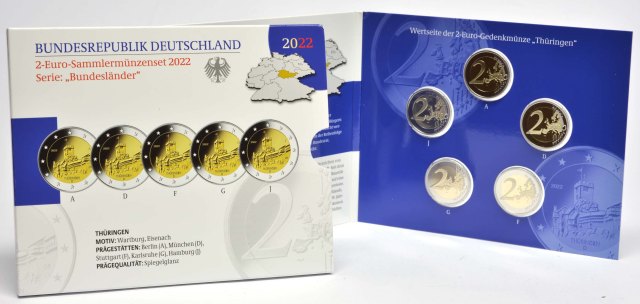 Deutschland 2022 Thüringen, Wartburg bei Eisenach – Übersicht