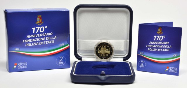 Italien 2022 170. Jahrestag der Gründung der ital. Nationalpolizei (Polizia di Stato) – Übersicht
