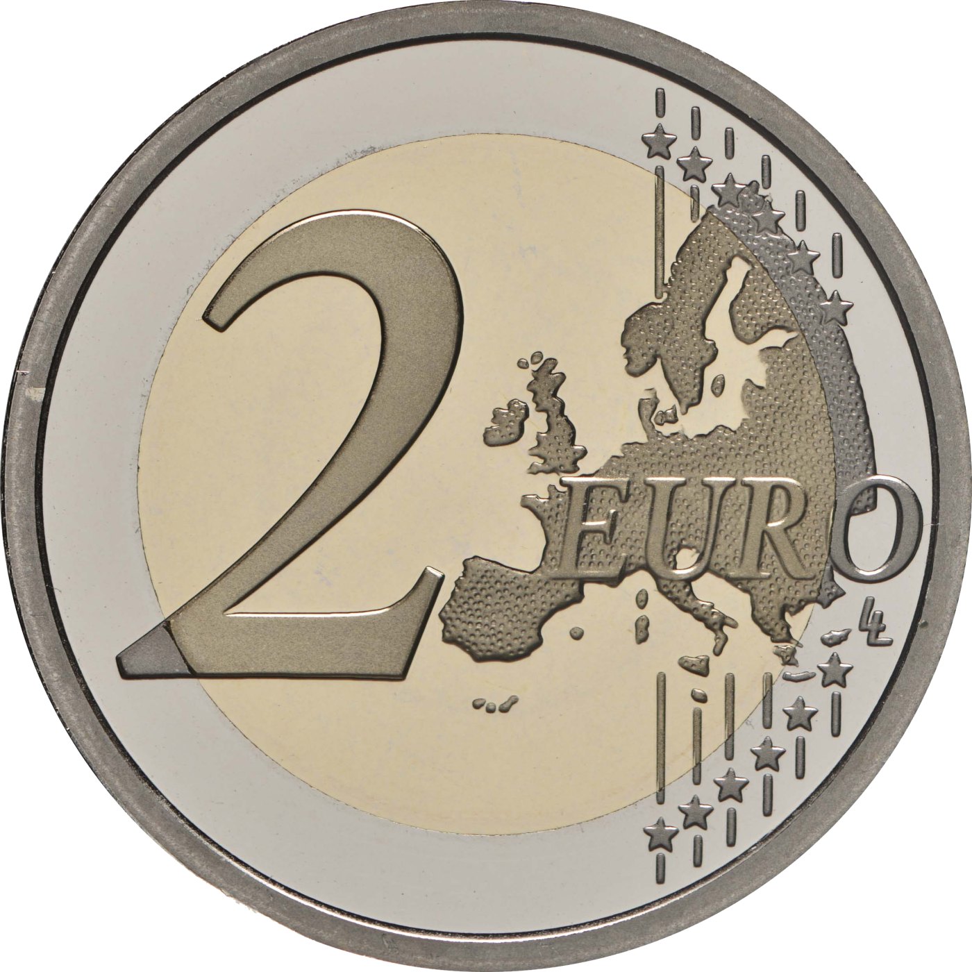 2 Euro Espelhado