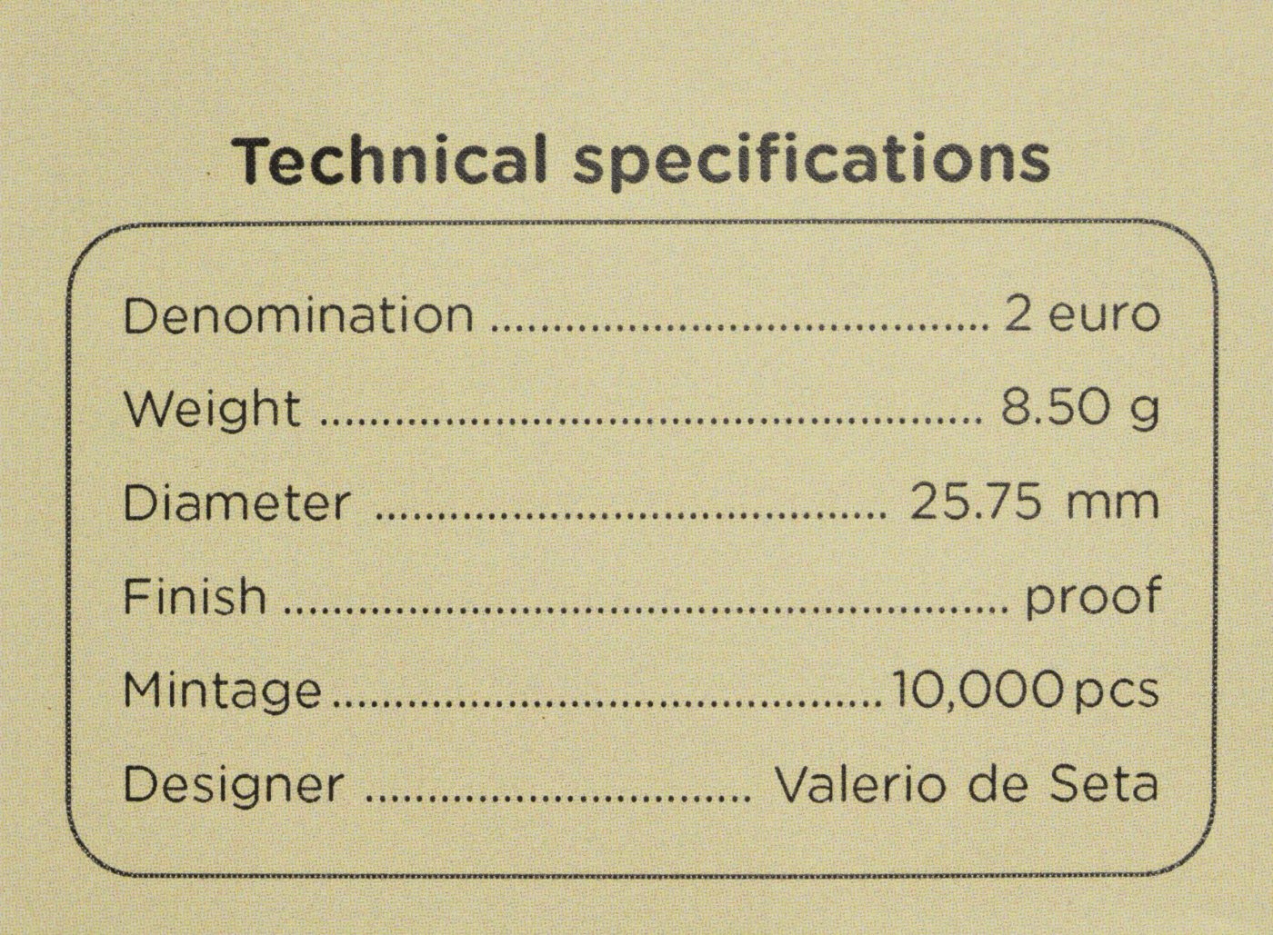 2 Euro Espelhado
