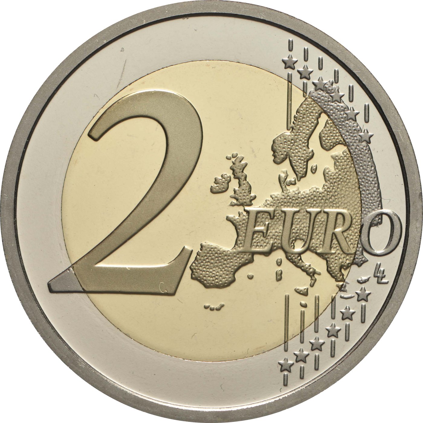2 Euro Espelhado