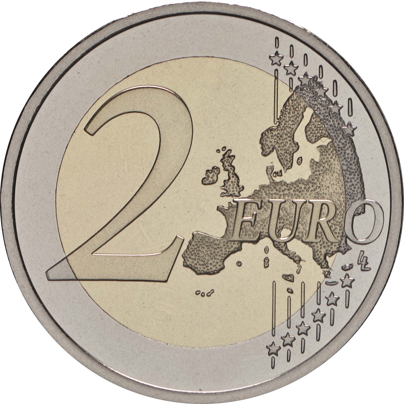 2 Euro Espelhado