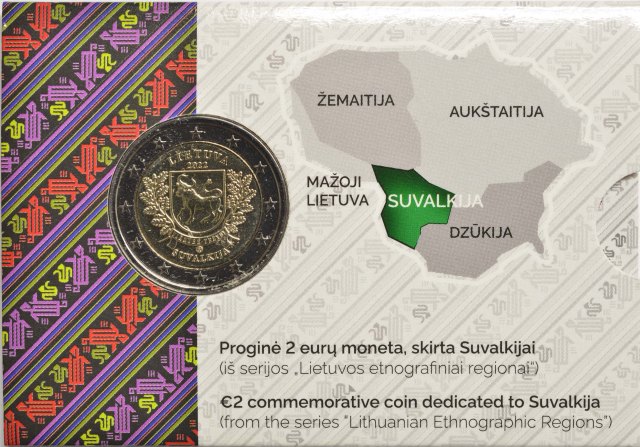 Litauen 2022 Suvalkija (Serie: Litauische ethnographische Regionen) – Übersicht