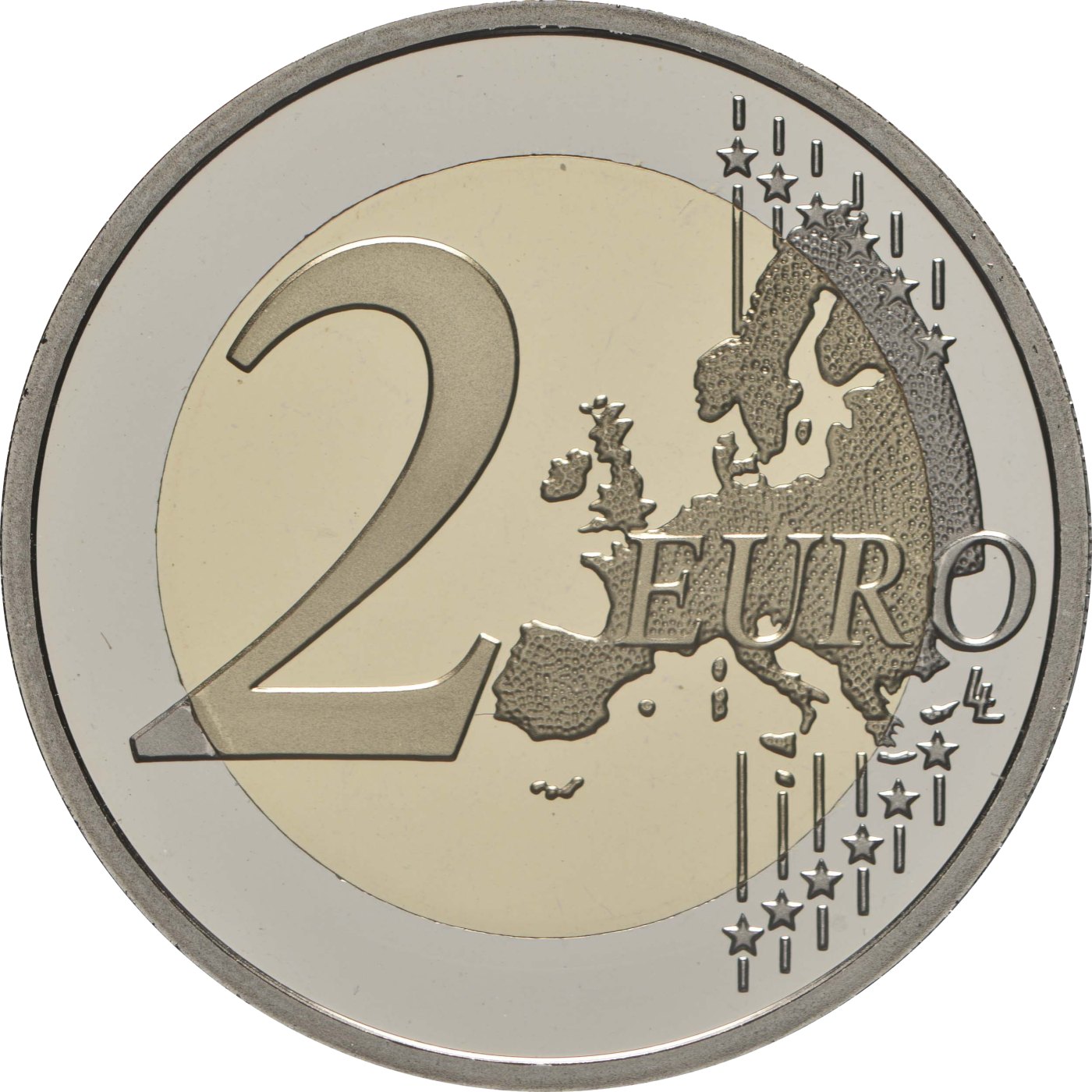 2 Euro Espelhado