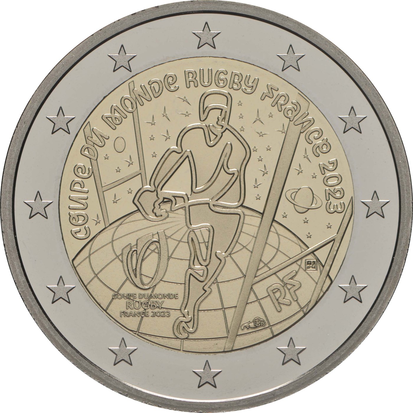 2 Euro Espelhado