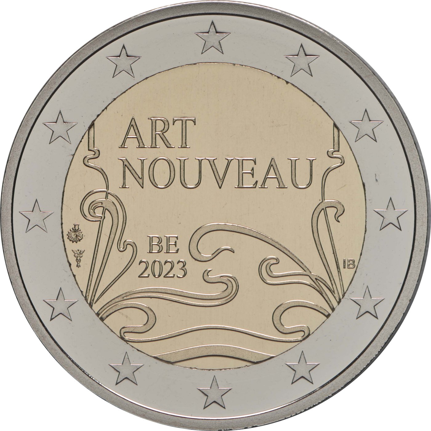 2 Euro Espelhado
