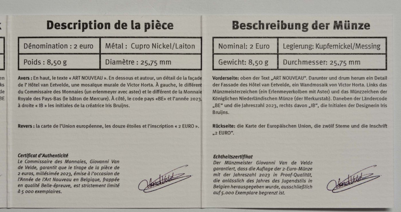 2 Euro Espelhado