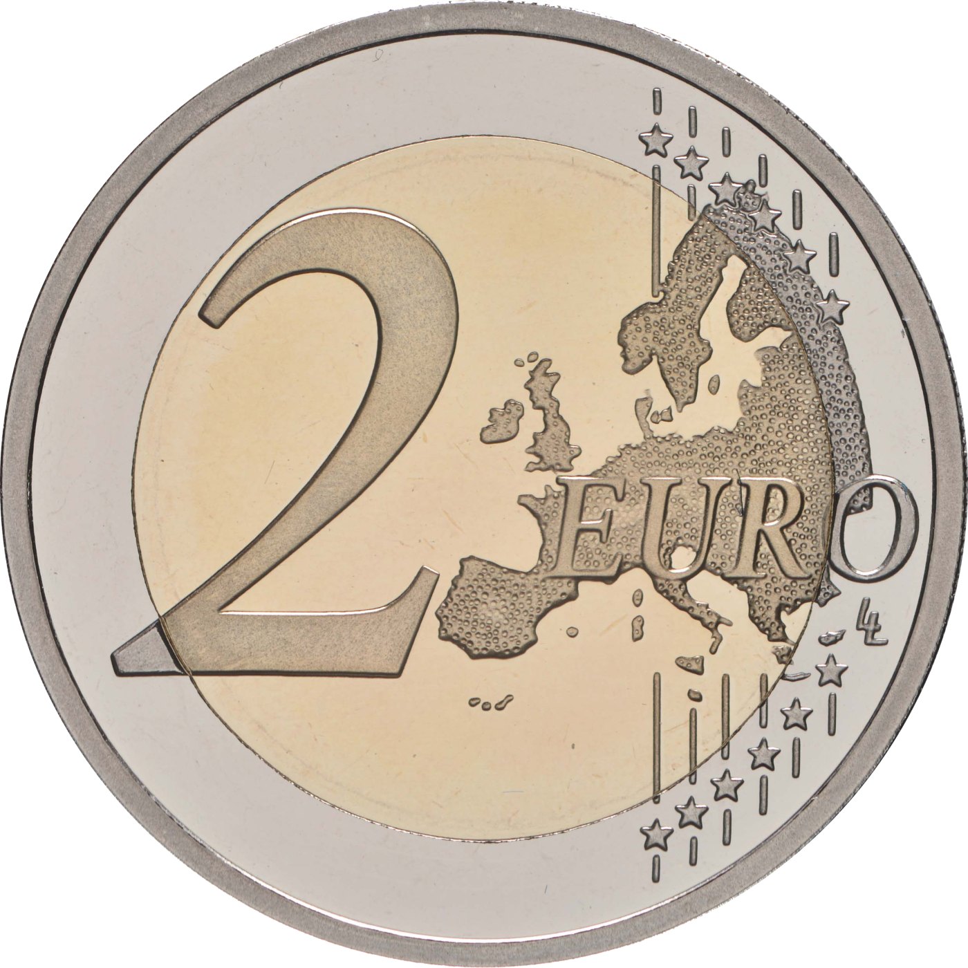 2 Euro Espelhado