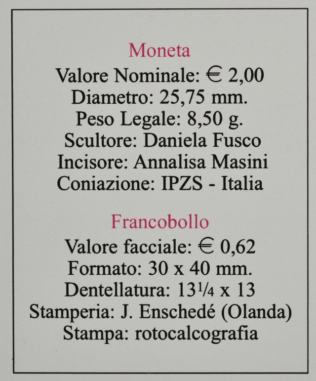Vatikan 2023 500. Todestag von Pietro Perugino – Zertifikat