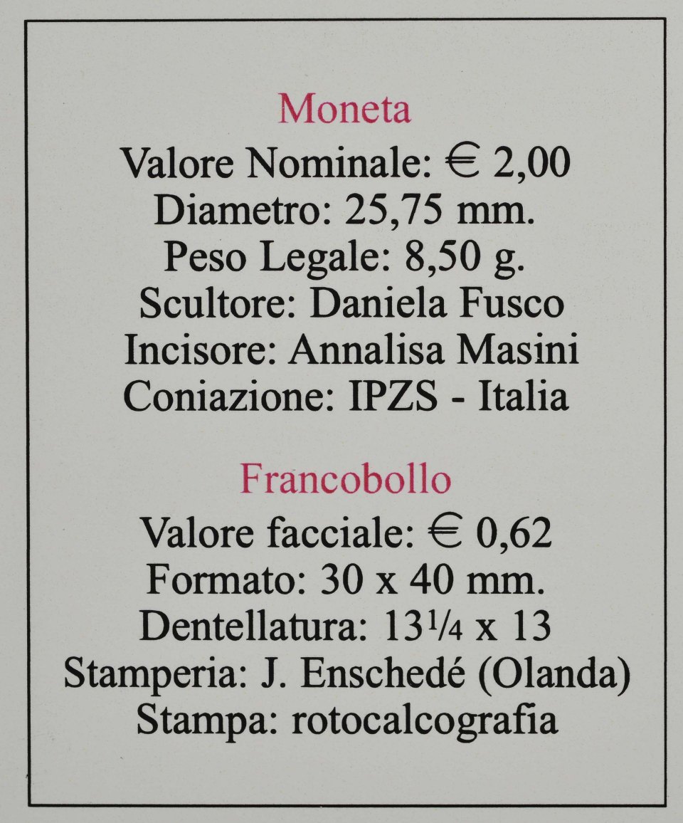 Vatikan 2023 500. Todestag von Pietro Perugino – Zertifikat