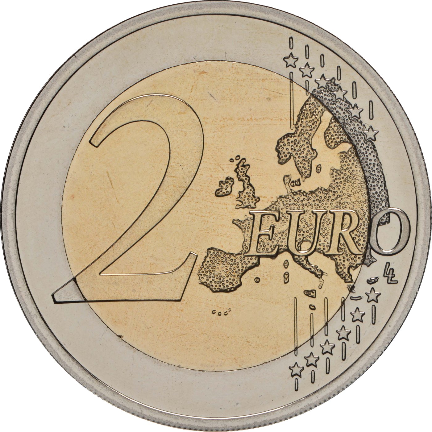 2 Euro Espelhado