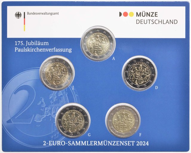 Deutschland 2024 175. Jubiläum Paulskirchenverfassung – Übersicht