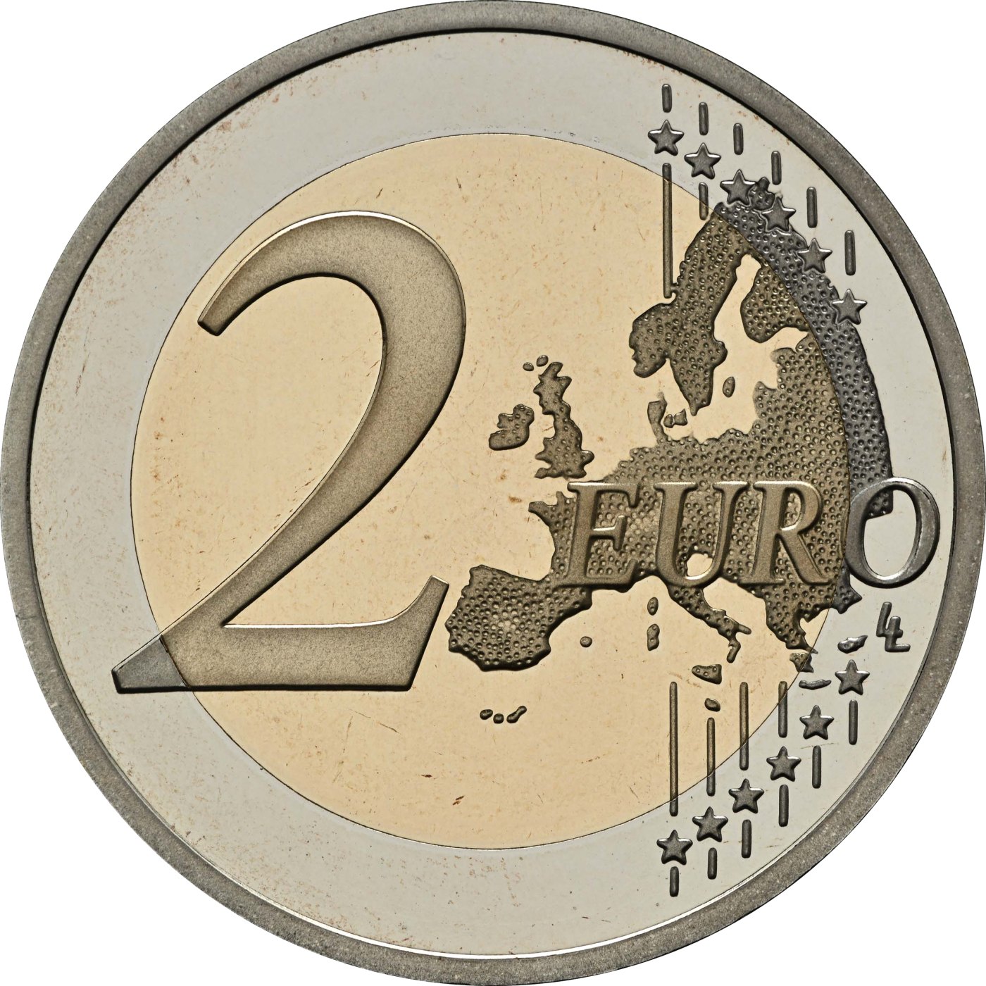 2 Euro Espelhado