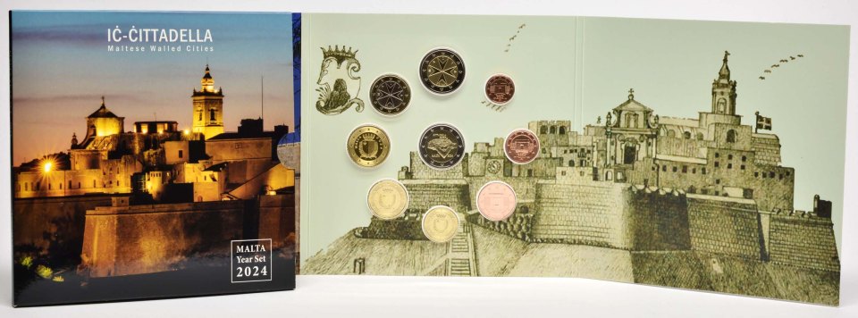 Malta 2024 Iċ-Ċittadella Gozo Serie: Malt. Städte mit Stadtmauern – Übersicht
