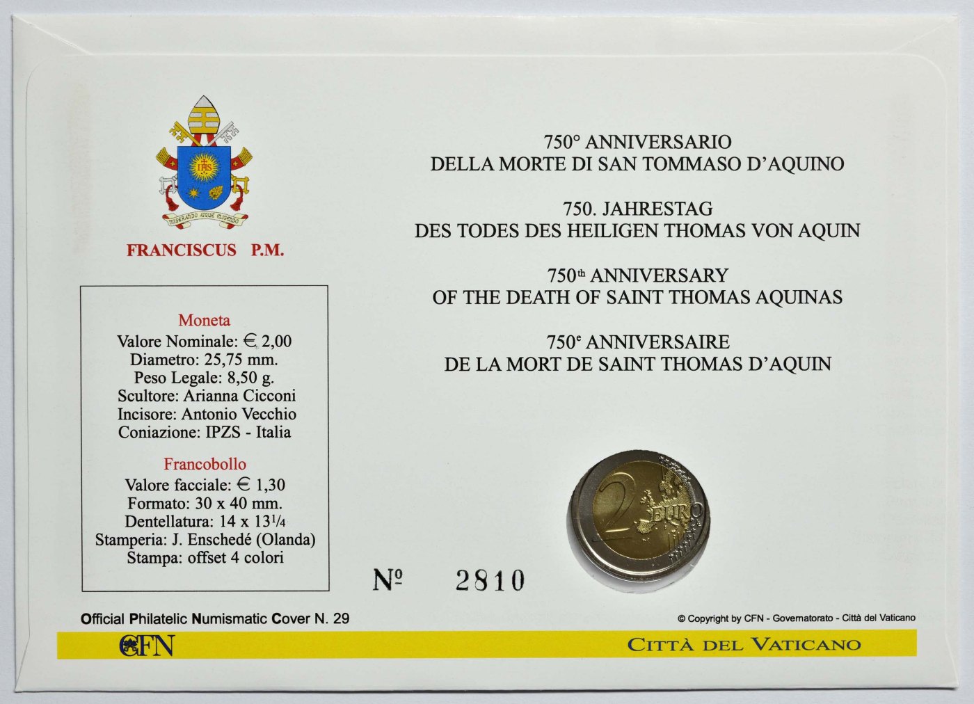 Sobre numismático