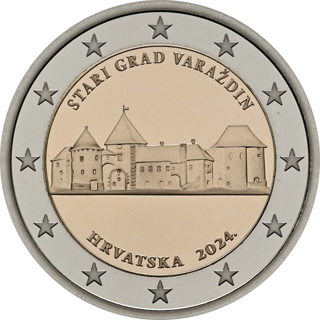 Kroatien 2024 Stadt Varaždin – Rückseite