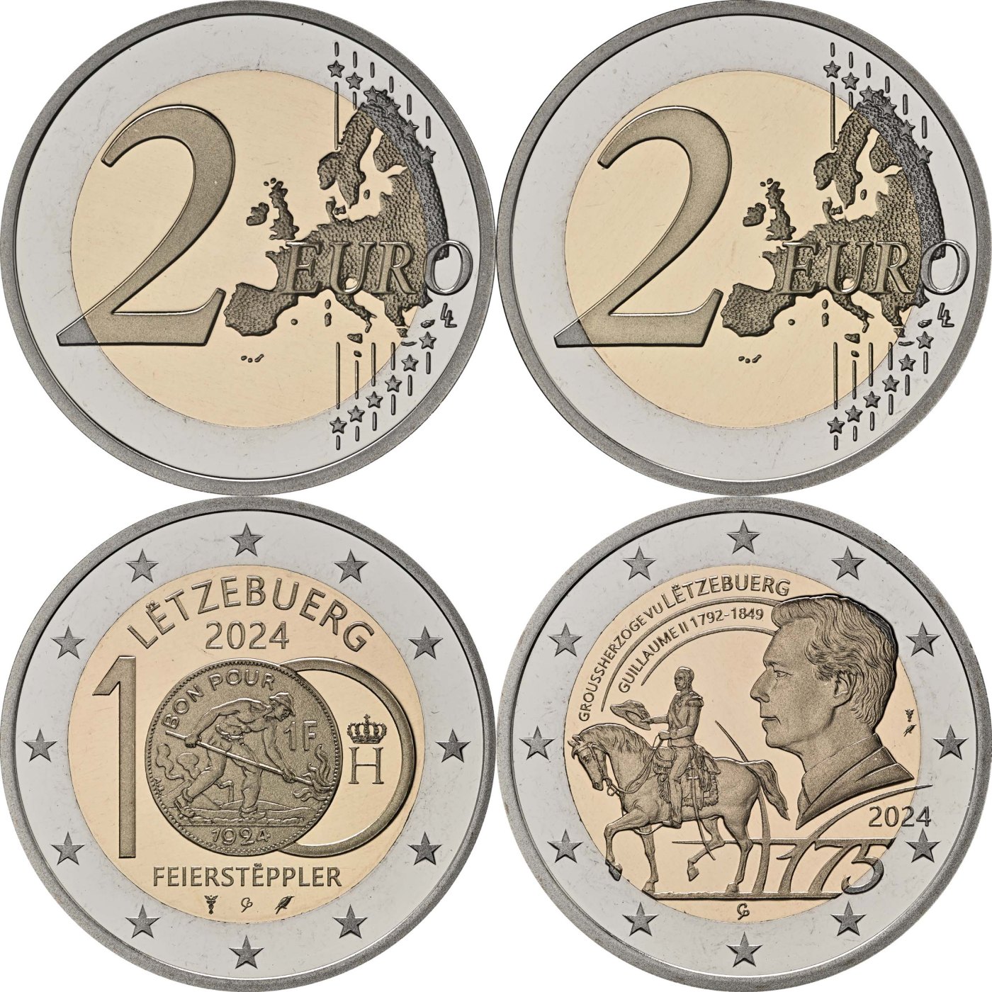 Apyvartinių monetų rinkinys proof