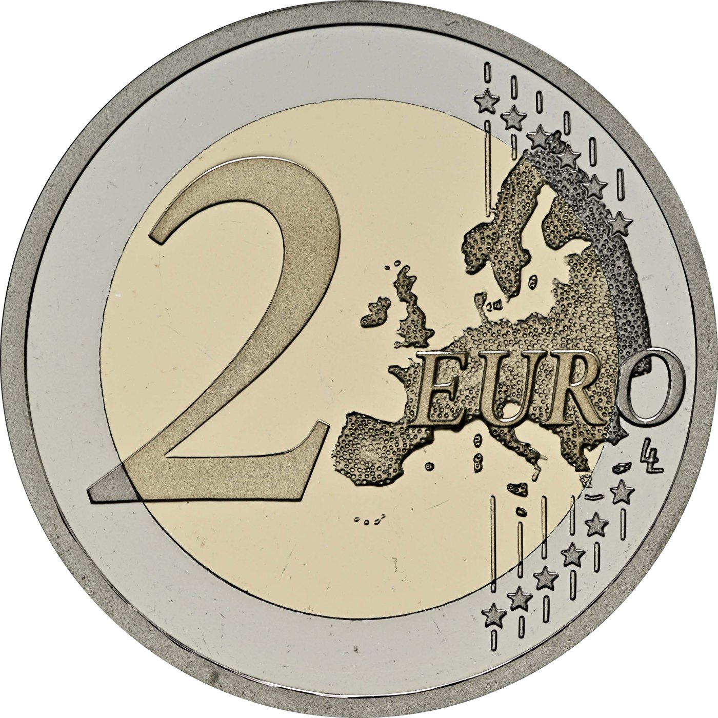 2 Euro Espelhado