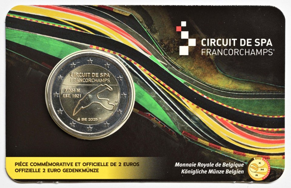 Belgien 2025 Rennstrecke von Spa-Francorchamps – Übersicht