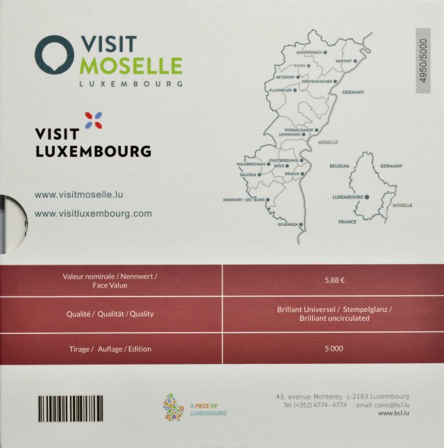 Luxemburg 2025 75. Jahrestag der Schuman-Erklärung – Zertifikat