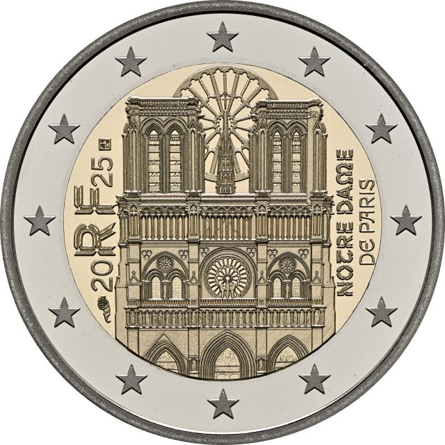 Frankreich 2025 Notre Dame – Rückseite
