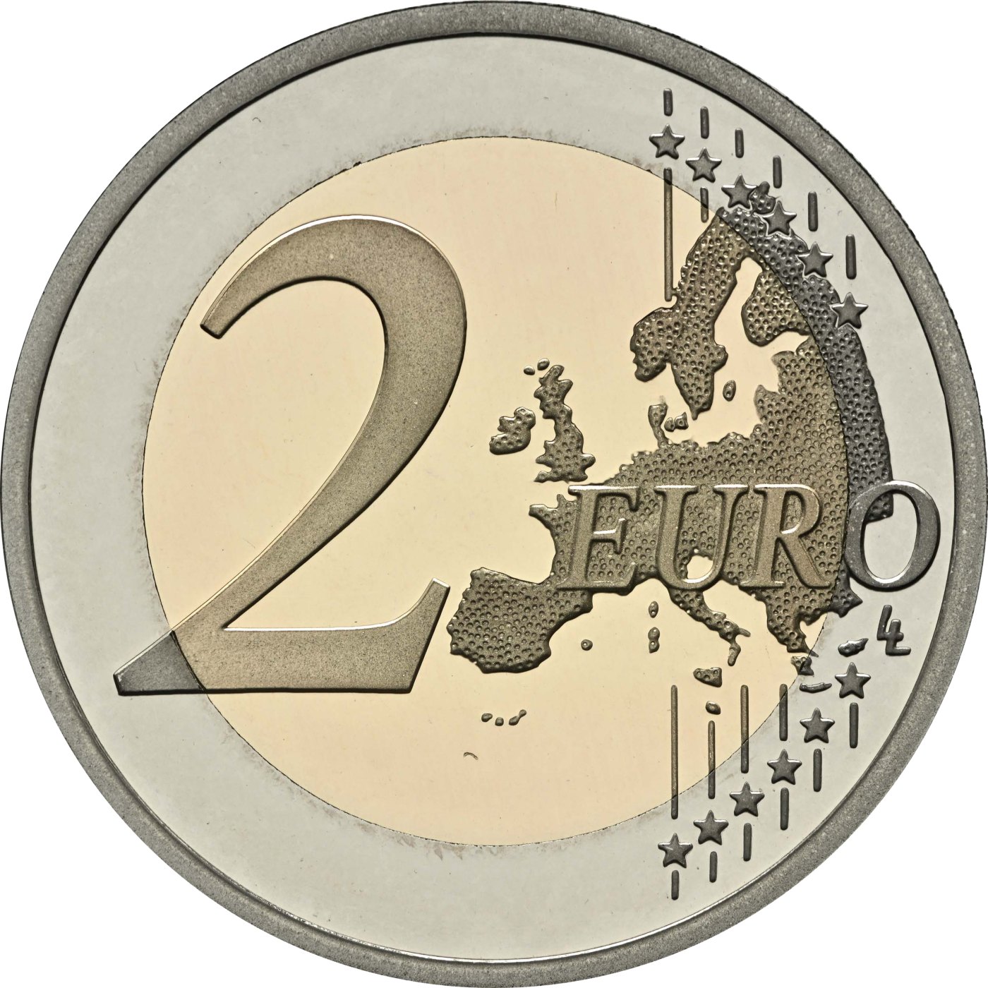 2 Euro Espelhado