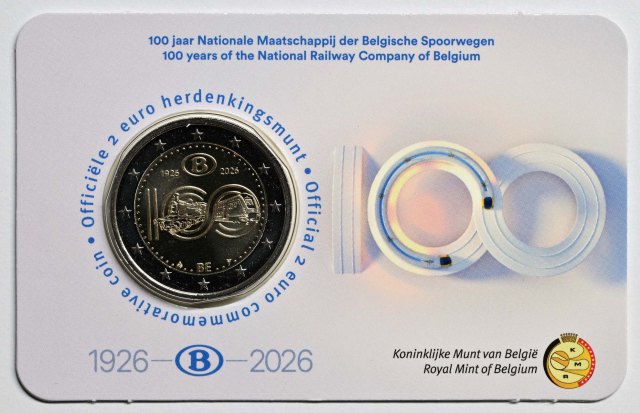 Belgien 2026 100 Jahre Belgische Staatsbahnen NMBS/SNCB – Übersicht