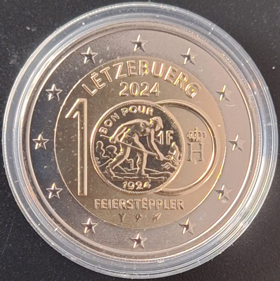 2 Euro Reverse Proof