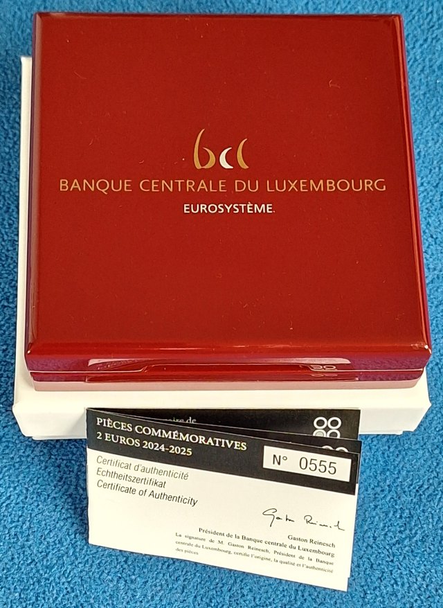 2 Euro Reverse Proof
